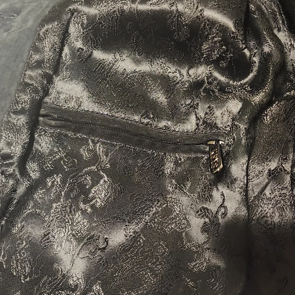 Wilsons Leather Vintage Black Suede Jacket, Size XL - Picture 6 of 7